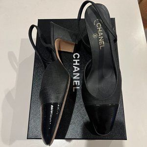 Chanel Slingback heels